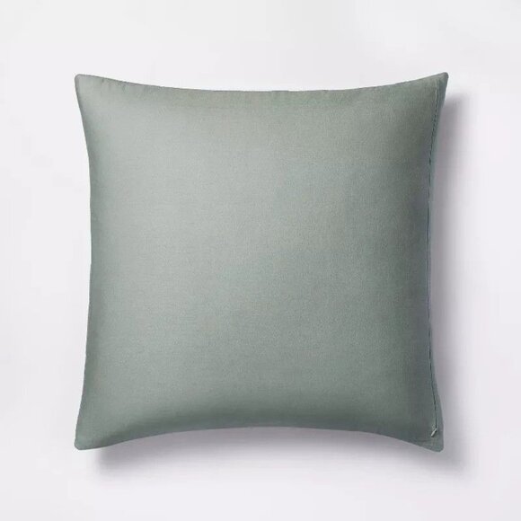 Euro Waffle Matelassé Quilt Sham Lt Teal Green – Threshold Studio McGee Target - Picture 3 of 5